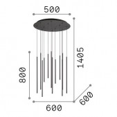 19W LED pakabinamas...