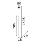 3,5W LED pakabinamas...