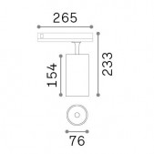 25W LED akcentinis...