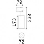 25W LED akcentinis...