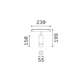 10W LED akcentinis...