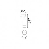 15W LED akcentinis...