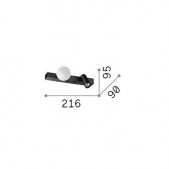 6W LED sieninis šviestuvas...