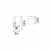 13W LED pastatomas lauko...
