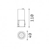 12W LED įleidžiamas...