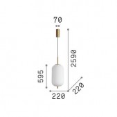 20W LED pakabinamas...