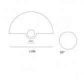 Šviestuvo gaubtas- diskas,...