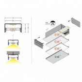 LED juostos profilis LOWI,...