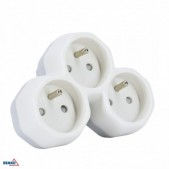 Trivietis lizdo adapteris,...