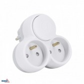 Dvivietis lizdo adapteris,...