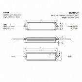 320W LED maitinimo šaltinis...