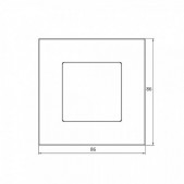 Vienvietis rėmelis,...