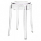 Taburetė CHARLES 46, skaidri