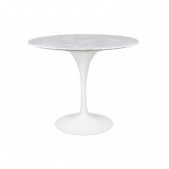 Stalas TULIP MARBLE, baltas