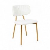 Kėdė FABIOLA BOUCLE, balta
