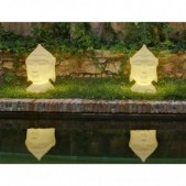 7W LED pastatomas lauko...