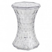 Taburetė SOLO, skaidri