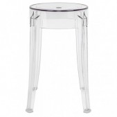 Taburetė CHARLES 46, skaidri