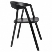 Kėdė VIBIA, juoda, plastikinė