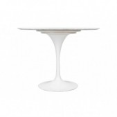 Stalas TULIP MARBLE, baltas