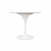 Stalas TULIP MARBLE, baltas