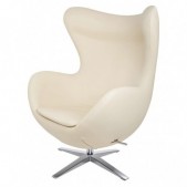 Fotelis EGG SZEROKI, smėlio...
