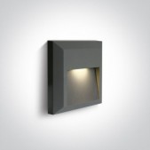 2W LED sieninis šviestuvas,...