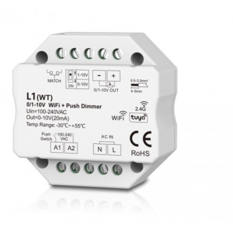 0/1-10V WiFi + RF + PUSH...