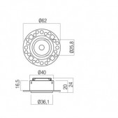 Šviečiančio kabelio XLOOP...