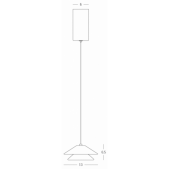 7W LED pakabinamas...