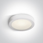 15W LED plafonas, baltas,...