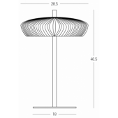 Stalo šviestuvas, 2xG9,...