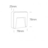 1,5W LED sieninis...
