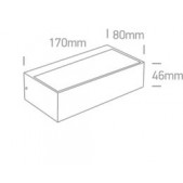 7W LED sieninis šviestuvas,...