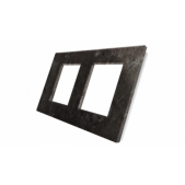 Dvivietis rėmelis, tamsaus...