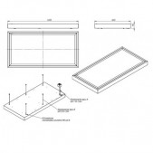 97,7W LED pakabinama panelė...