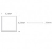 36W LED panelė -...
