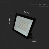 50W LED prožektorius,...