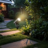 10W LED įsmeigiamas lauko...