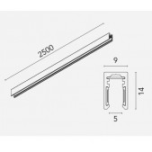 Magnetinis bėgelis THE...
