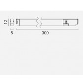 5W LED linijinis šviestuvas...