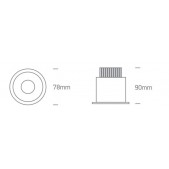 6,5W LED įleidžiamas...