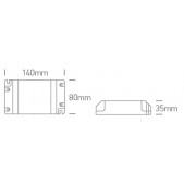 10-90W LED maitinimo...