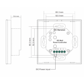 LED valdymo panelė RGBW,...
