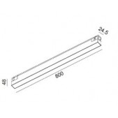 18W LED šviestuvas LINEA...