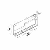 12W LED šviestuvas COMFORT...