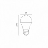 7W LED lemputė GS, E27,...