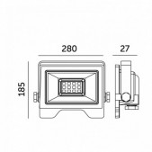 100W LED prožektorius MH,...