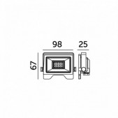 10W LED prožektorius MH,...