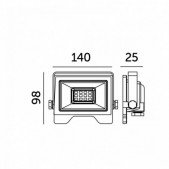 30W LED prožektorius MH,...